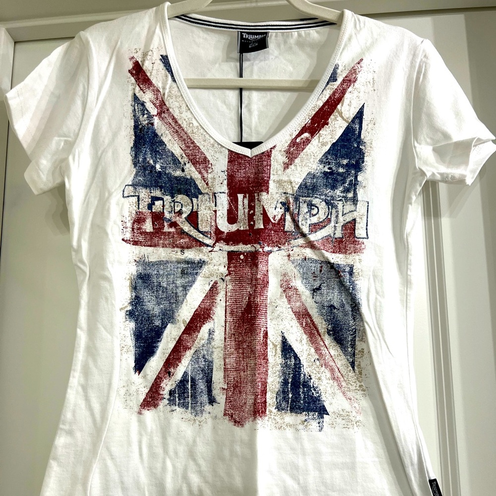 Triumph motorcycle small shirt